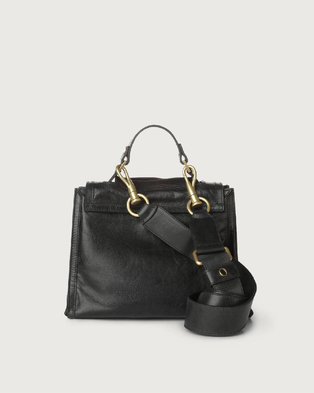 Orciani Borsa Sveva Notturno piccola in pelle con tracolla Fino Al -60%