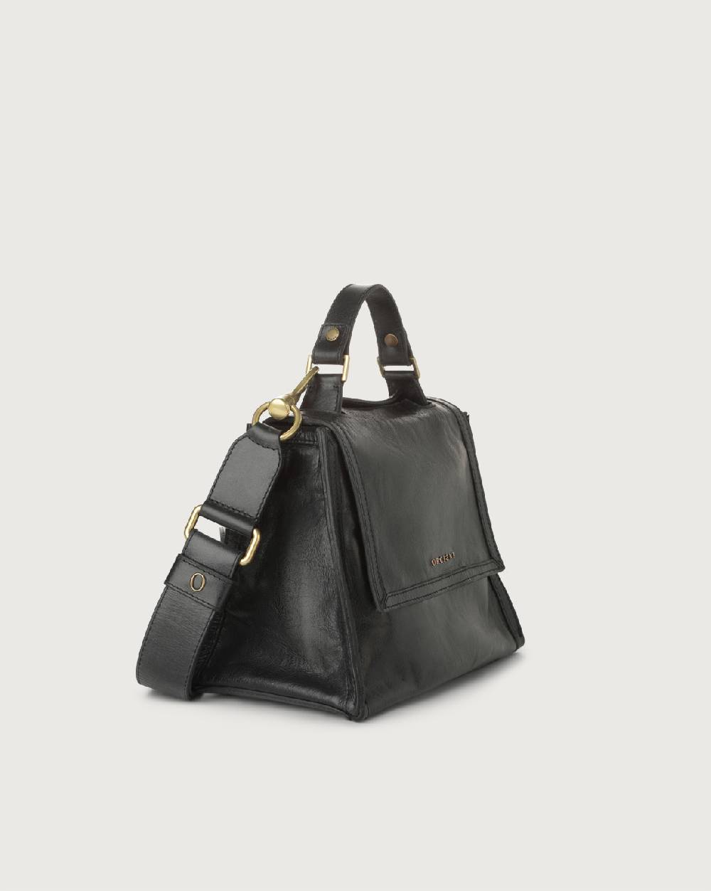 Orciani Borsa Sveva Notturno piccola in pelle con tracolla Fino Al -60%