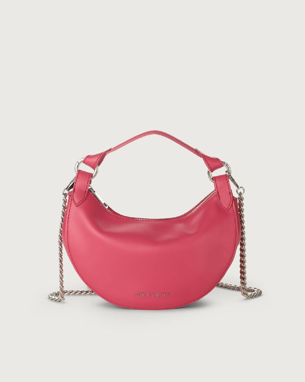 Orciani Mini Bag Dumpling Vanity in pelle con tracolla Shopping Online