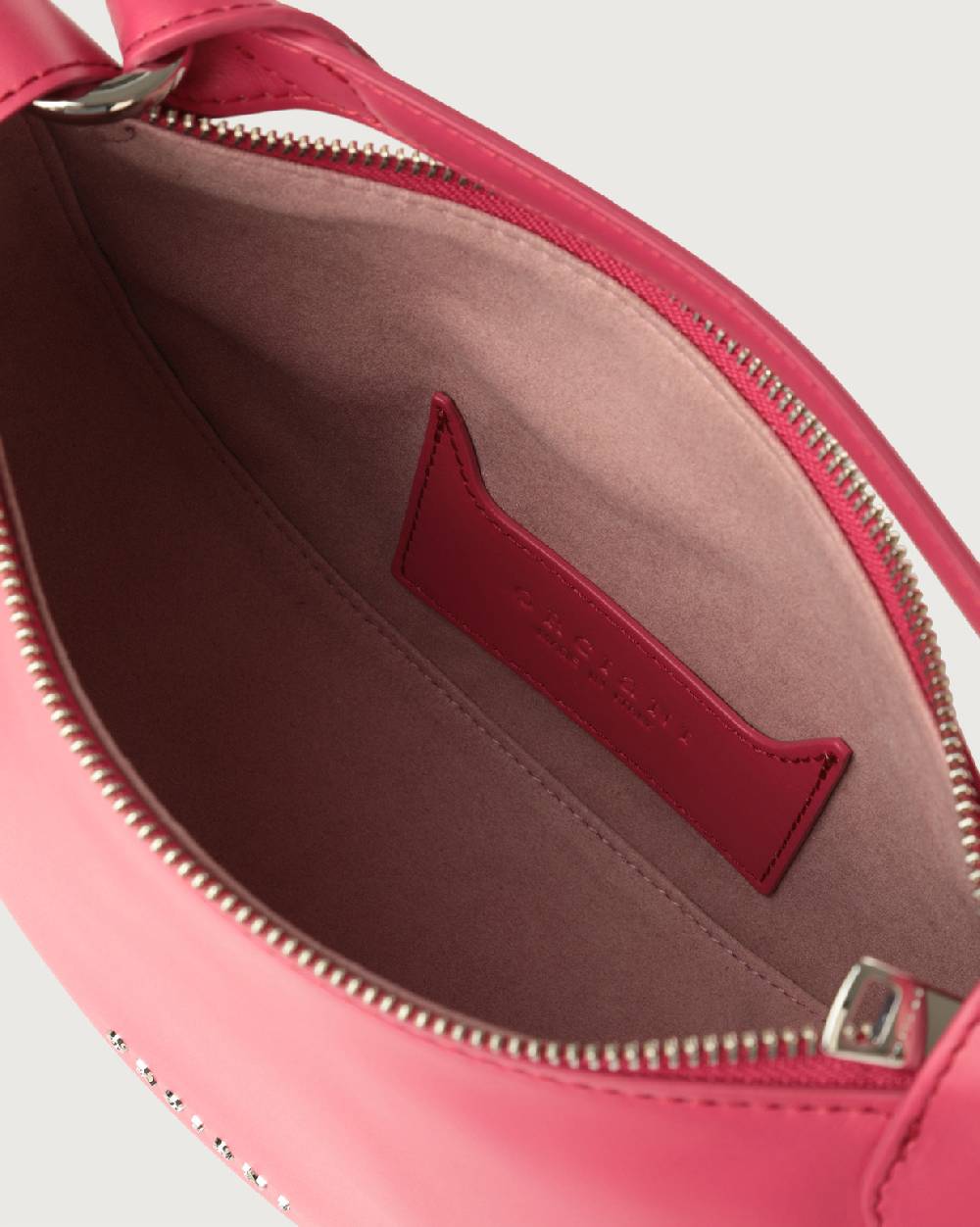 Orciani Mini Bag Dumpling Vanity in pelle con tracolla Shopping Online