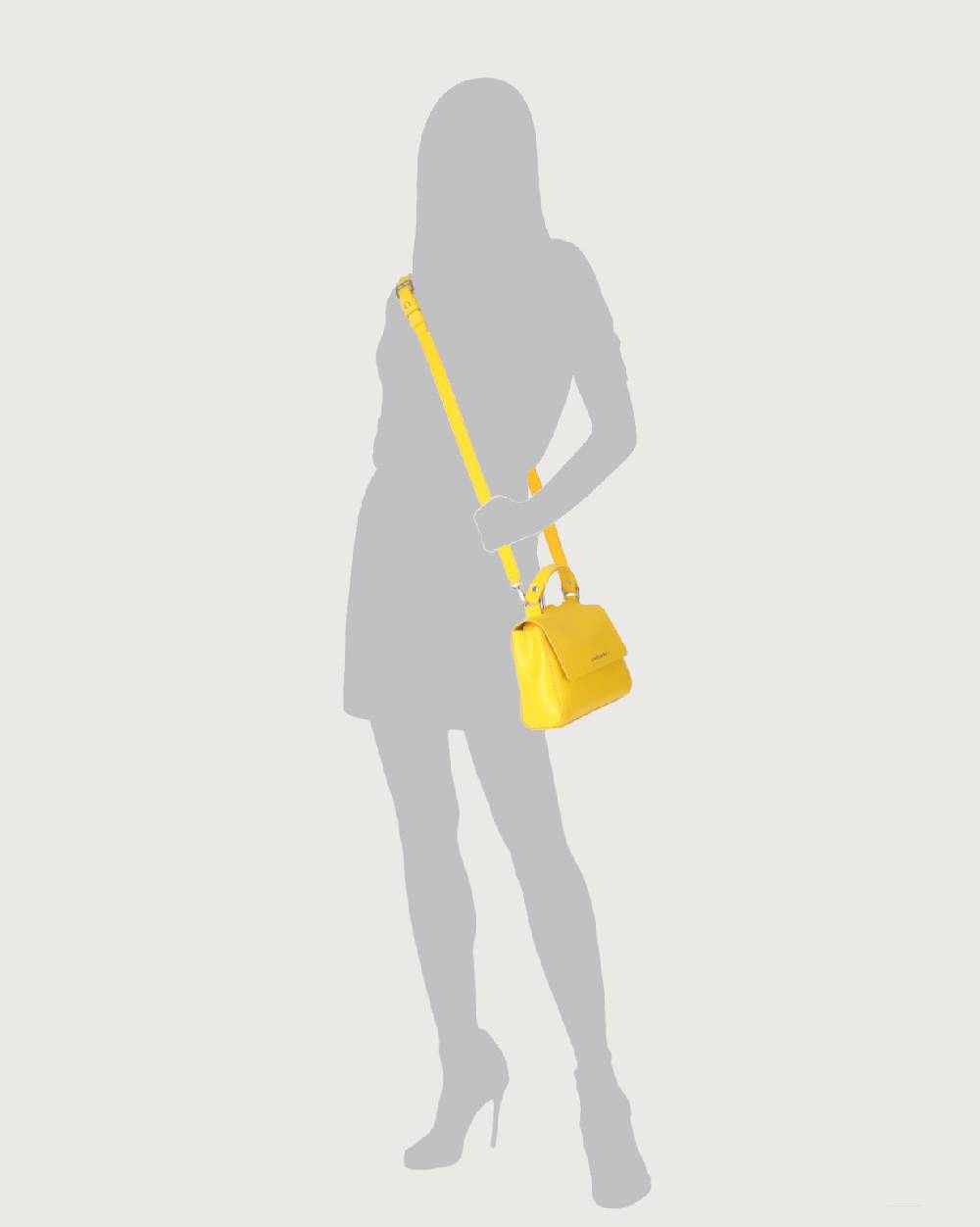 Orciani Borsa Sveva Vanity Mini a mano in pelle con tracolla Affare Del Giorno