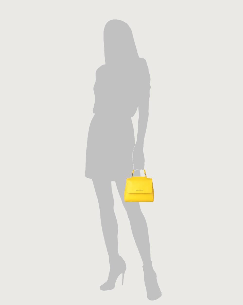 Orciani Borsa Sveva Vanity Mini a mano in pelle con tracolla Affare Del Giorno