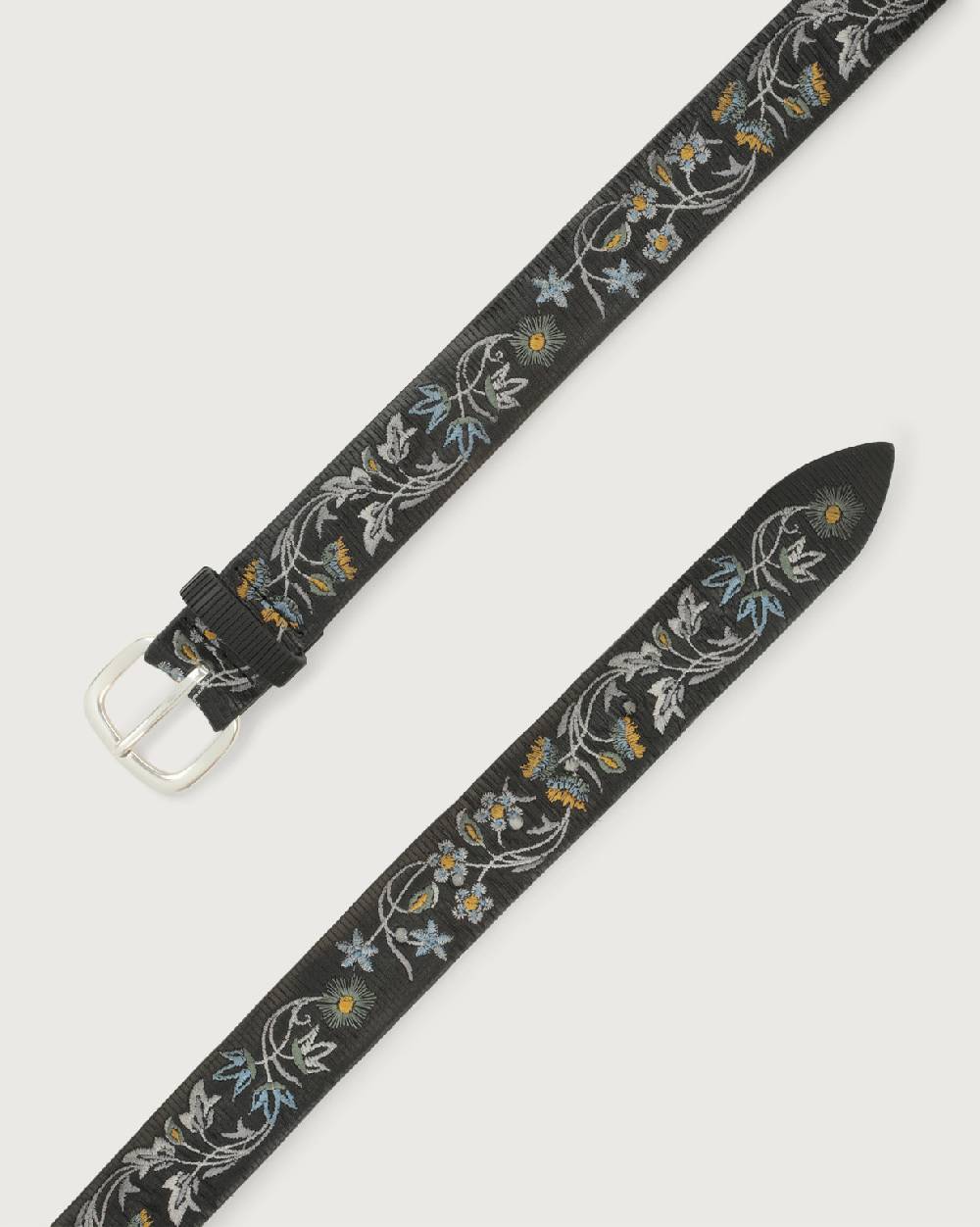 Orciani Cintura sportiva Blade Spring in cuoio Sconto