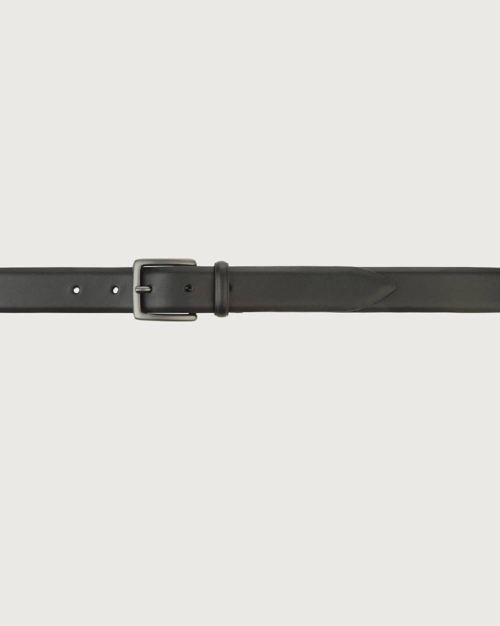 Orciani Cintura Monaco in pelle 3 cm Vendita Economica