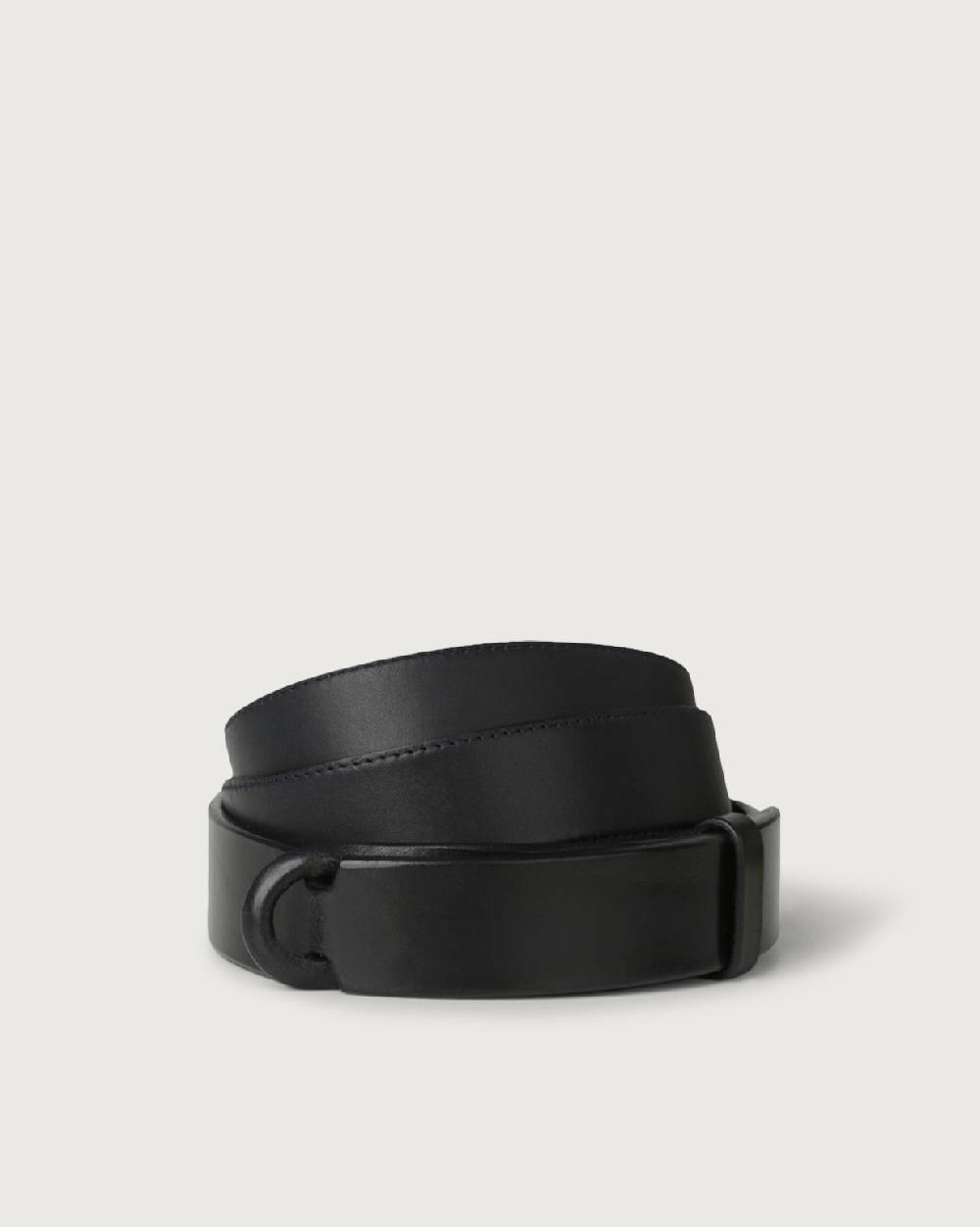 Orciani Cintura Nobuckle Bull in cuoio 2025