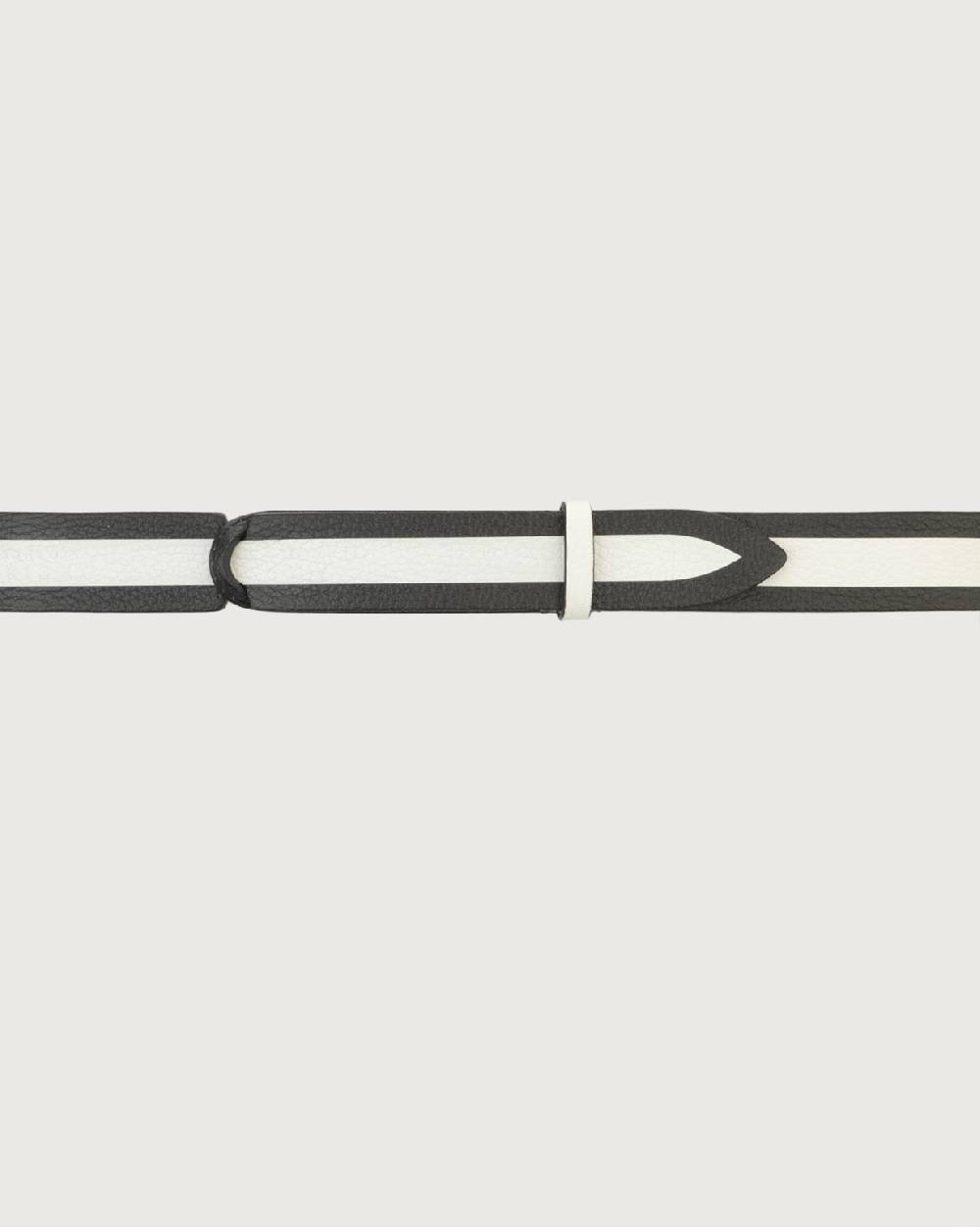 Orciani Cintura Nobuckle Micron Line in pelle Vendita