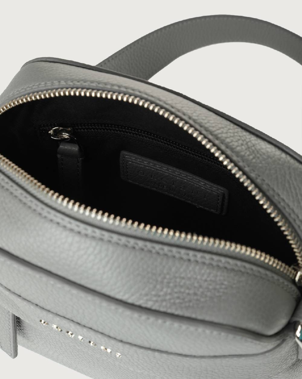 Orciani Borsa messenger piccola Micron in pelle Spedizione Gratuita
