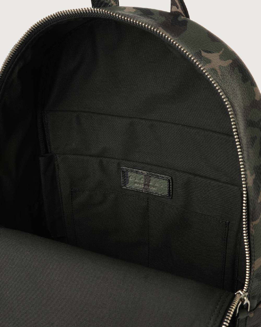 Orciani Zaino Camouflage in pelle Pezzi Unici