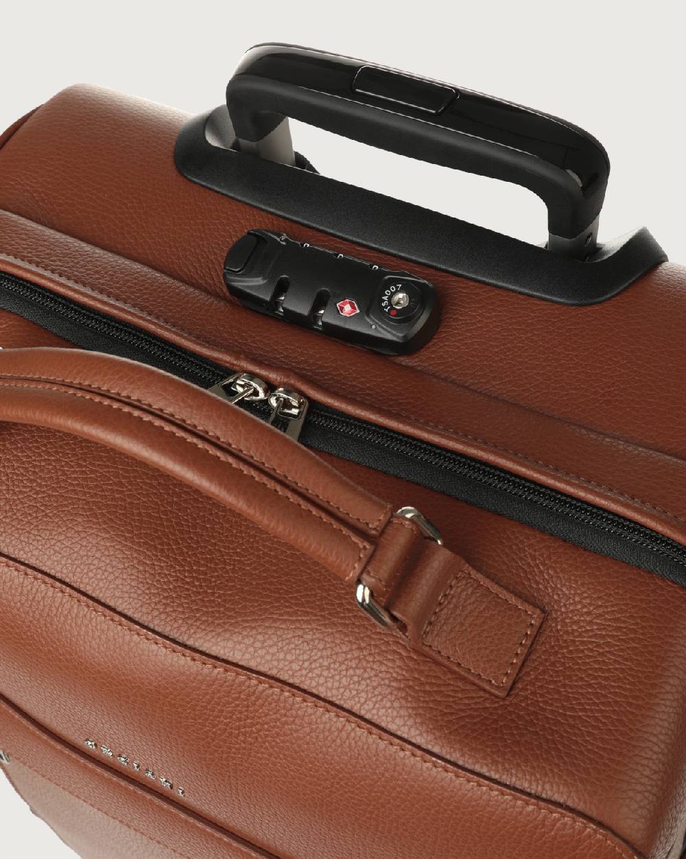 Orciani Trolley Micron due ruote in pelle Offerta
