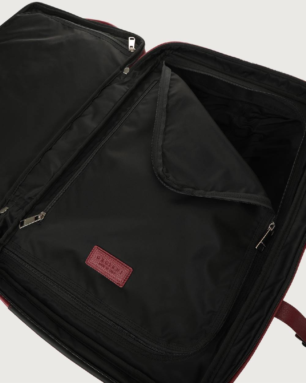 Orciani Trolley Micron due ruote in pelle Outlet