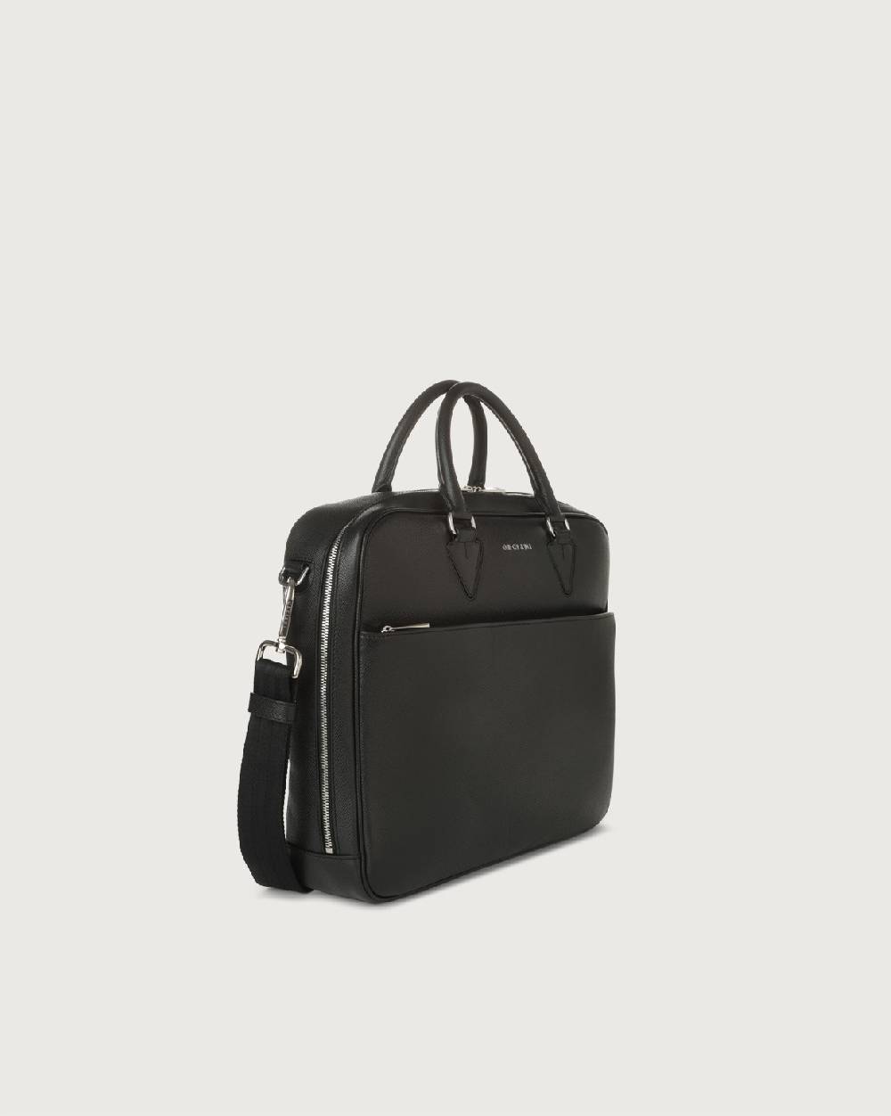 Orciani Borsa a mano Business slim Timeless in pelle palmellata Offerte