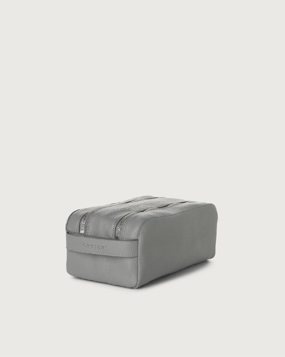 Orciani Beauty case Micron in pelle Italia