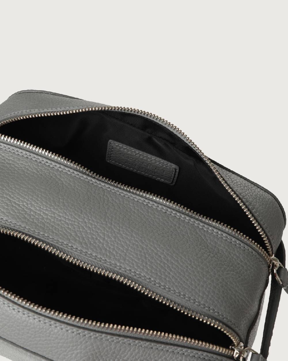 Orciani Beauty case Micron in pelle Italia