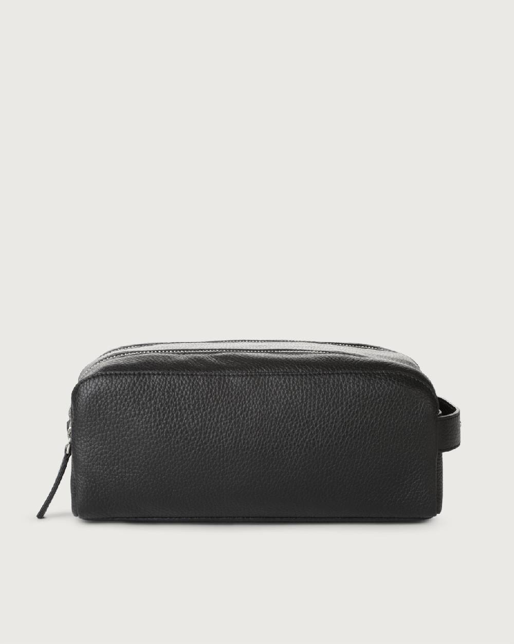 Orciani Beauty case Micron in pelle In Linea