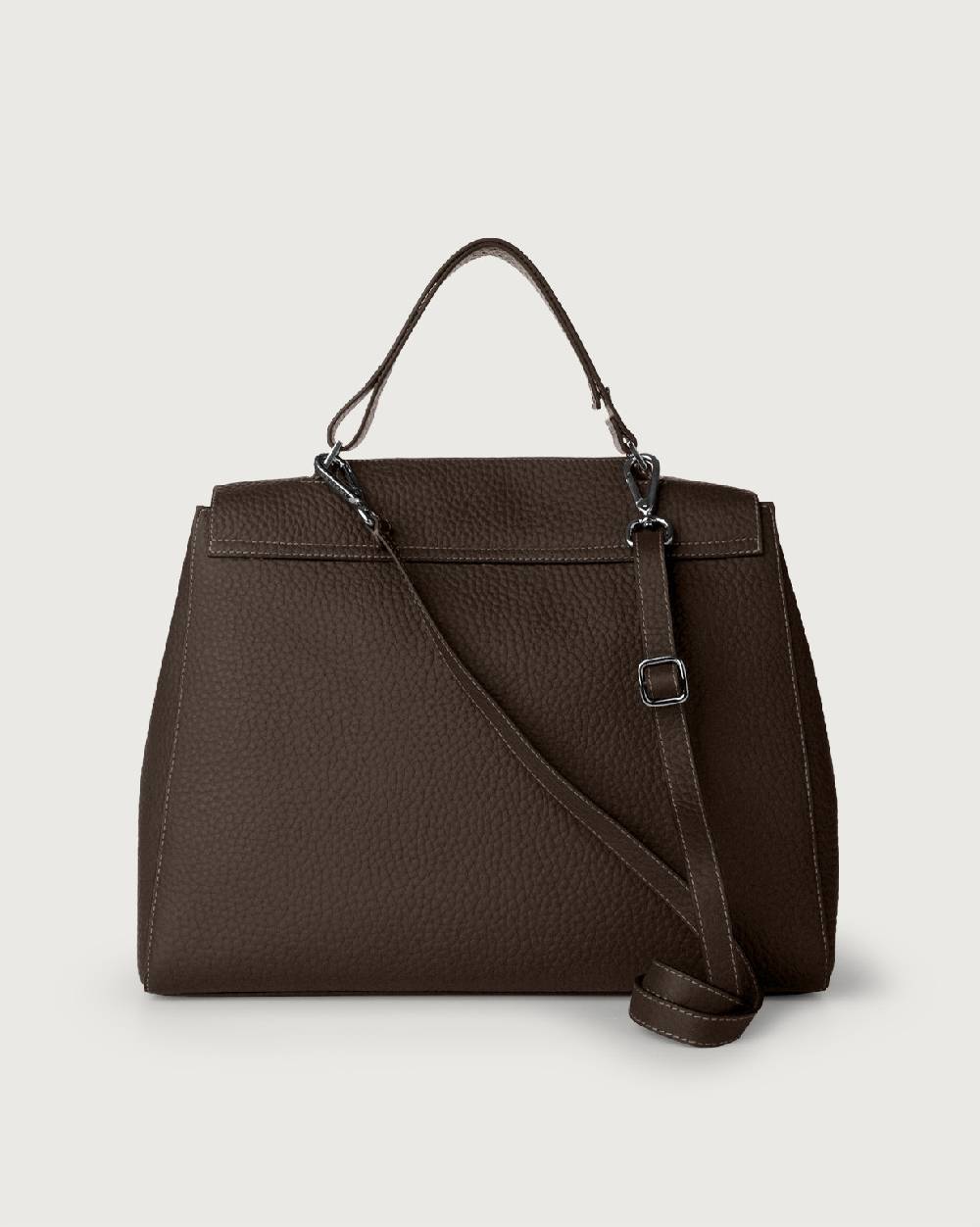 Orciani Borsa a spalla grande Sveva Soft in pelle con tracolla Vendita Economica
