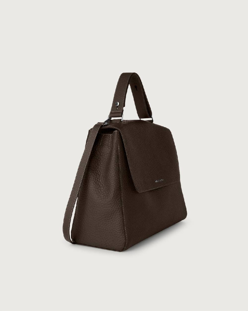 Orciani Borsa a spalla grande Sveva Soft in pelle con tracolla Vendita Economica