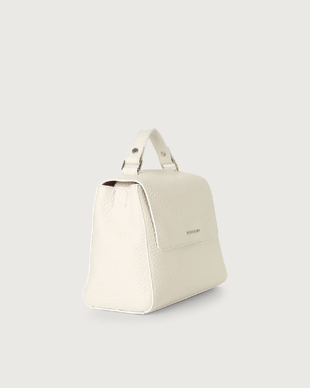 Orciani Borsa Sveva Soft Piccola a mano in pelle con tracolla Vendite Flash