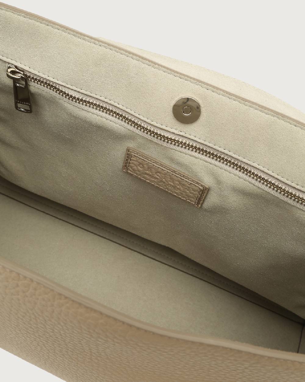 Orciani Borsa a spalla grande Sveva Soft in pelle con tracolla In Saldo