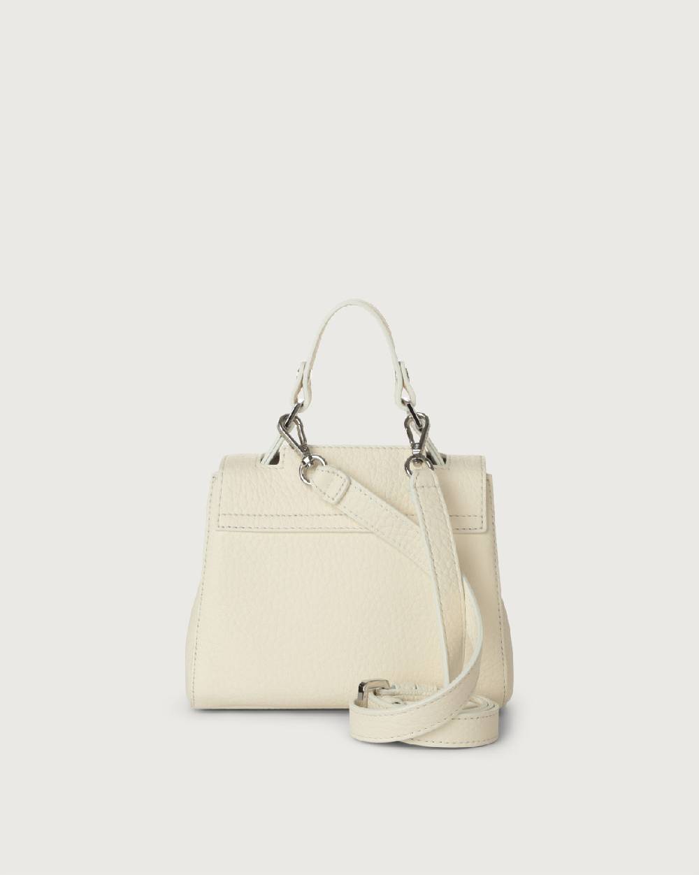 Orciani Borsa Sveva Soft Mini a mano in pelle con tracolla Nuova