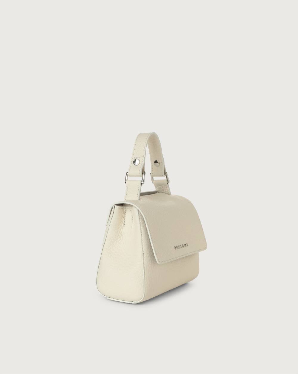 Orciani Borsa Sveva Soft Mini a mano in pelle con tracolla Nuova