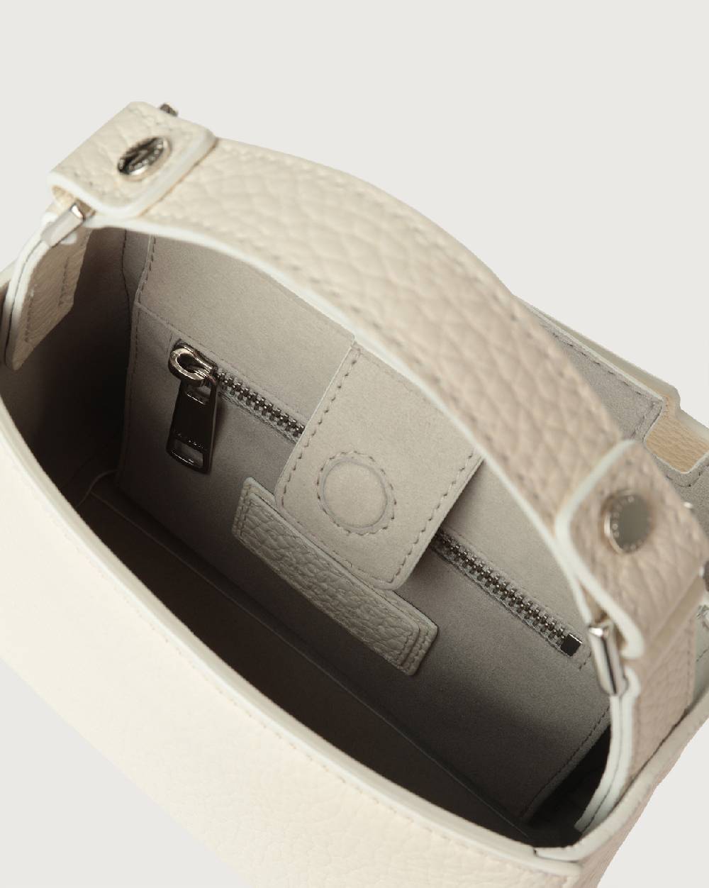 Orciani Borsa Sveva Soft Mini a mano in pelle con tracolla Nuova