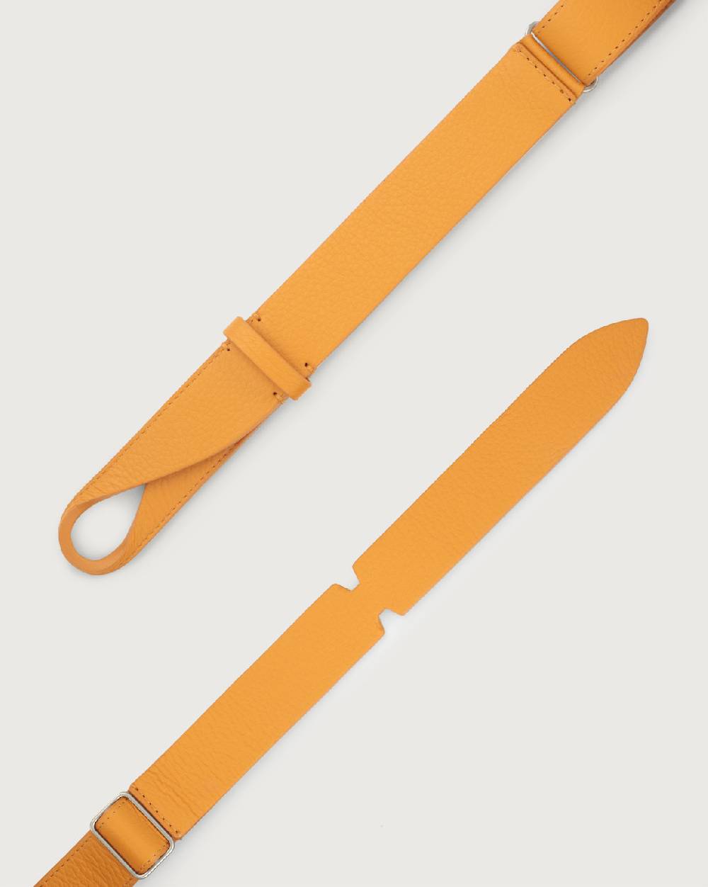Orciani Cintura Nobuckle Micron in pelle Nuovo
