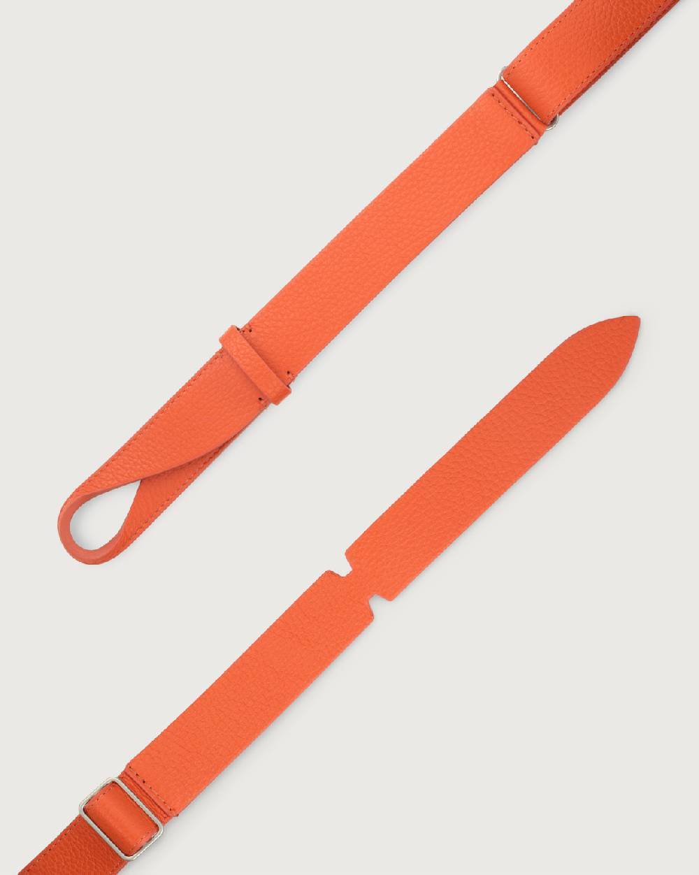 Orciani Cintura Nobuckle Micron in pelle Qualità