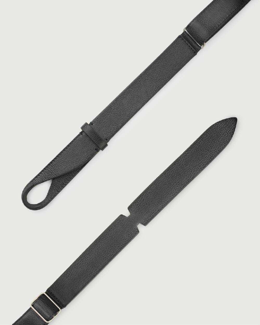 Orciani Cintura Nobuckle Chevrette in pelle Promozione