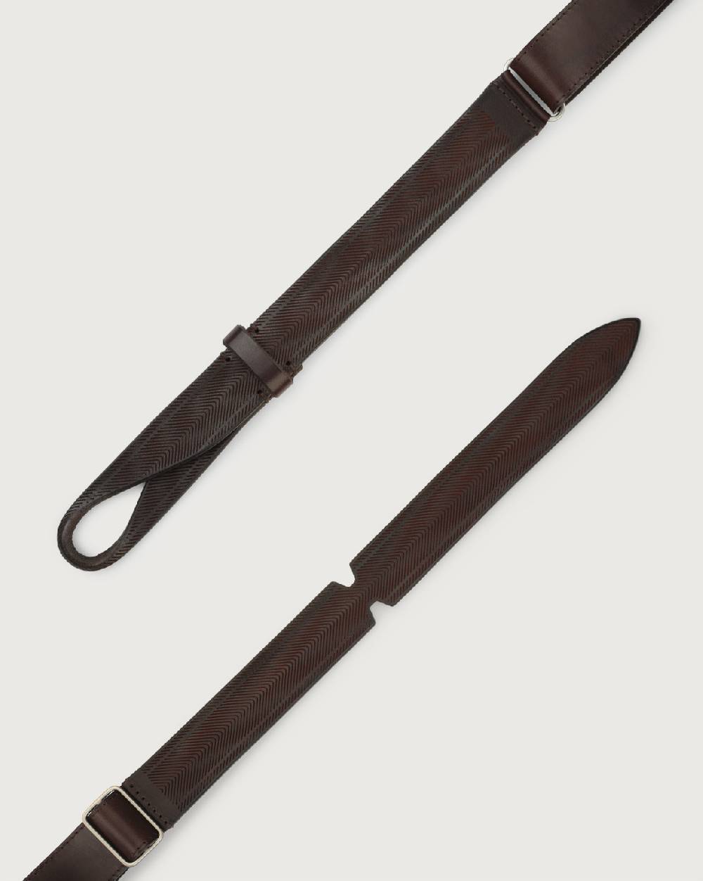 Orciani Cintura Nobuckle Bull Soft in suede Offerta
