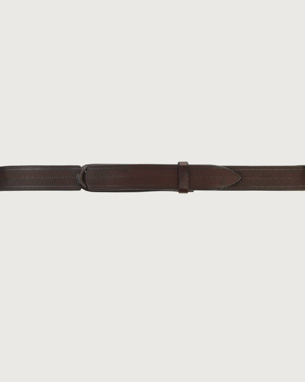 Orciani Cintura Nobuckle Bull Soft in suede Offerta