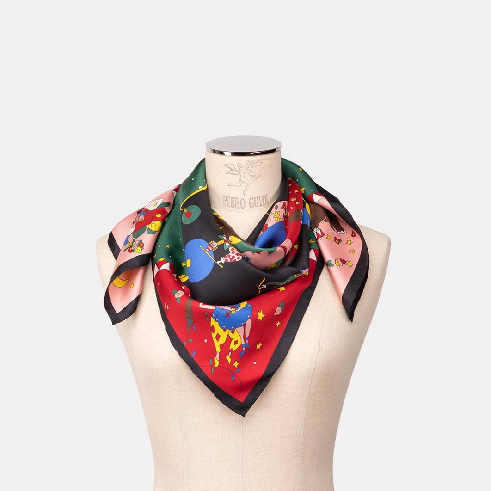 Piero Guidi PIERO GUIDI SILK SCARF "Charlotte"/ FOULARD IN SETA "Charlotte" Negozio