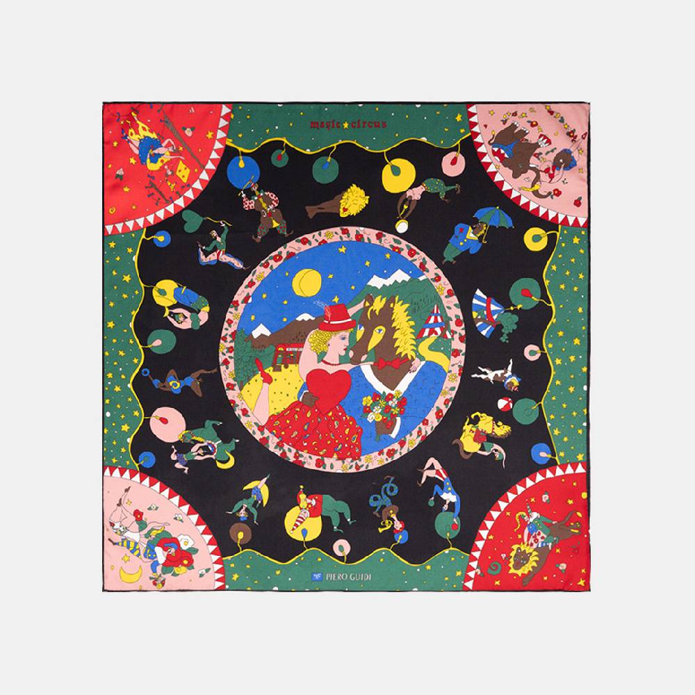 Piero Guidi PIERO GUIDI SILK BANDANA "Charlotte"/ BANDANA IN SETA "Charlotte" In Saldo