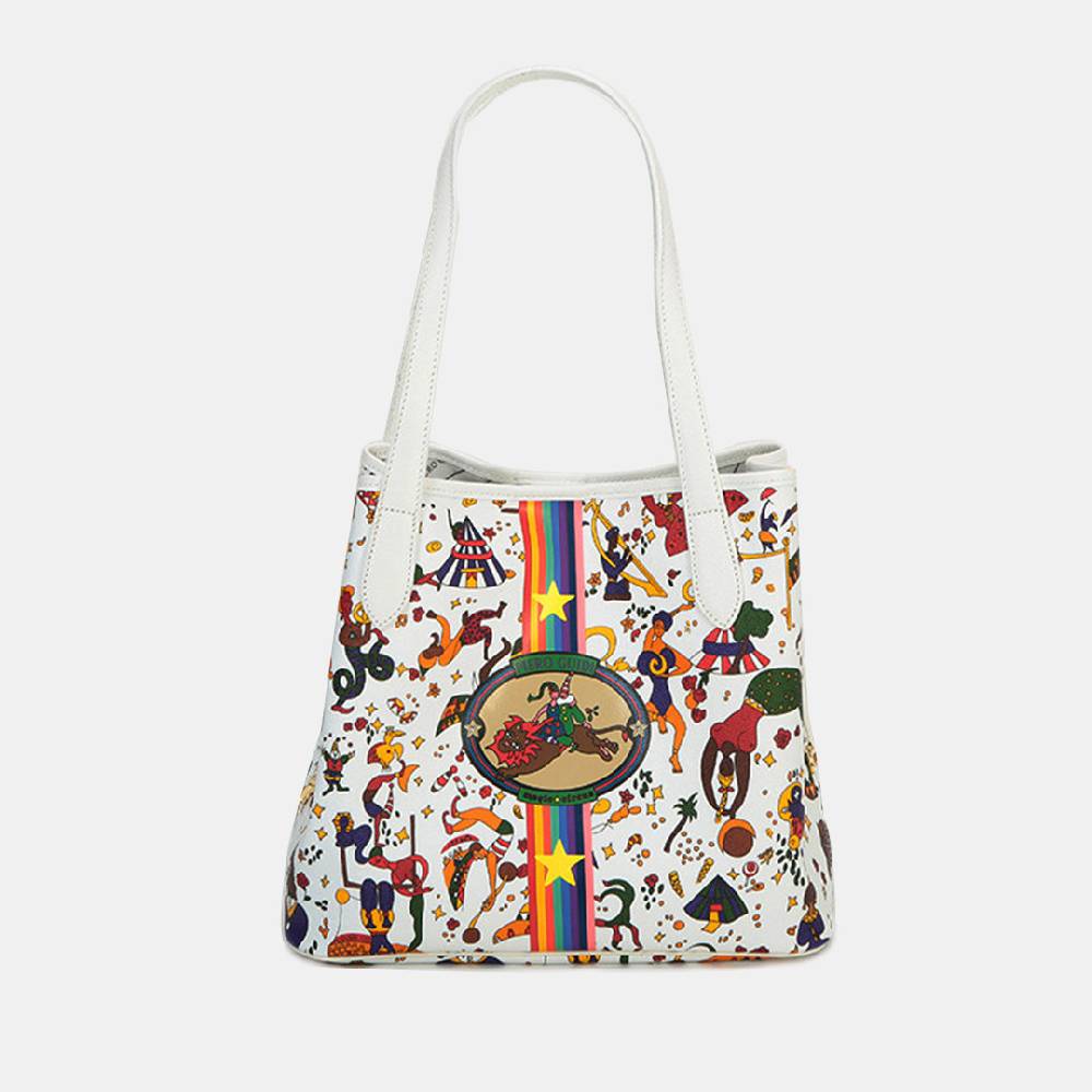 Piero Guidi PIERO GUIDI TOTE BAG/SHOPPING BAG "CIRCUS STAR" Sconto