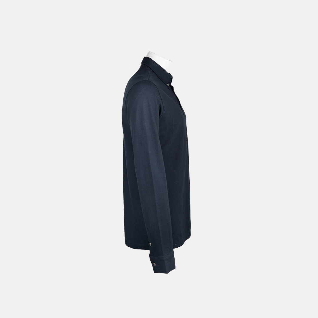 Piero Guidi LineaBold "Metal Botton" Polo Shirt Long Sleeve / Polo manica lunga Prezzo Ridotto