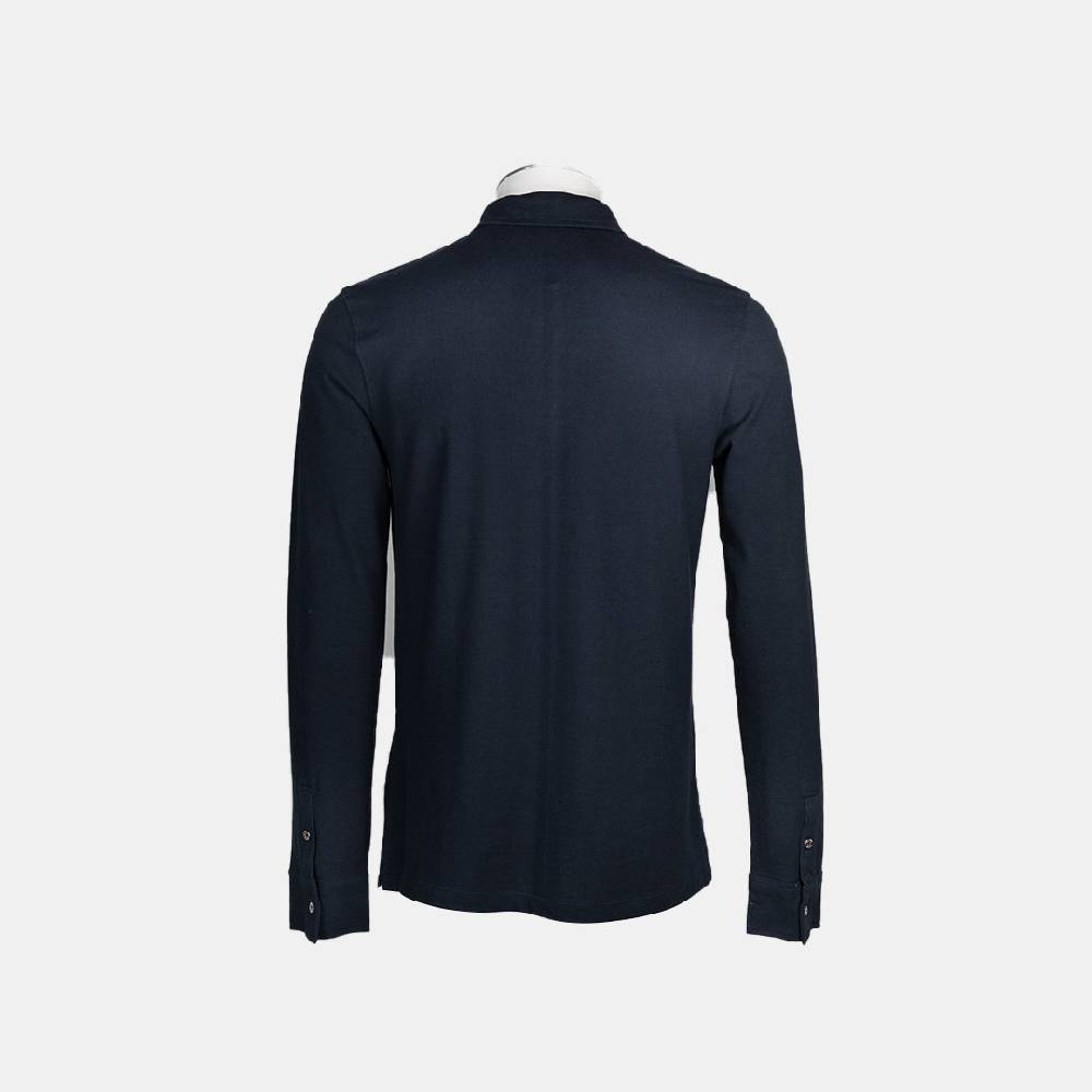 Piero Guidi LineaBold "Metal Botton" Polo Shirt Long Sleeve / Polo manica lunga Prezzo Ridotto