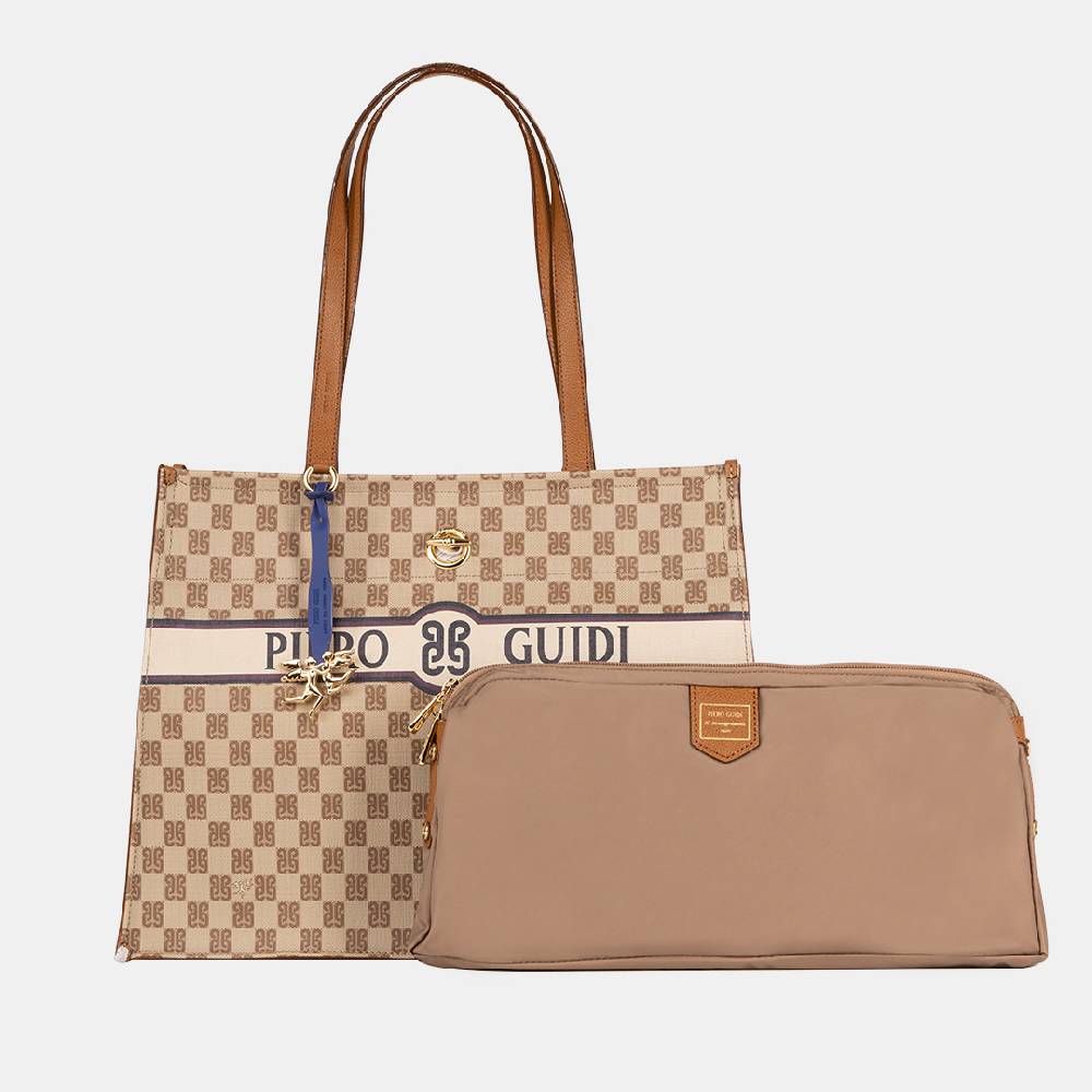 Piero Guidi PIERO GUIDI TOTE BAG "Stephanie"/ SHOPPING BAG In Vendita