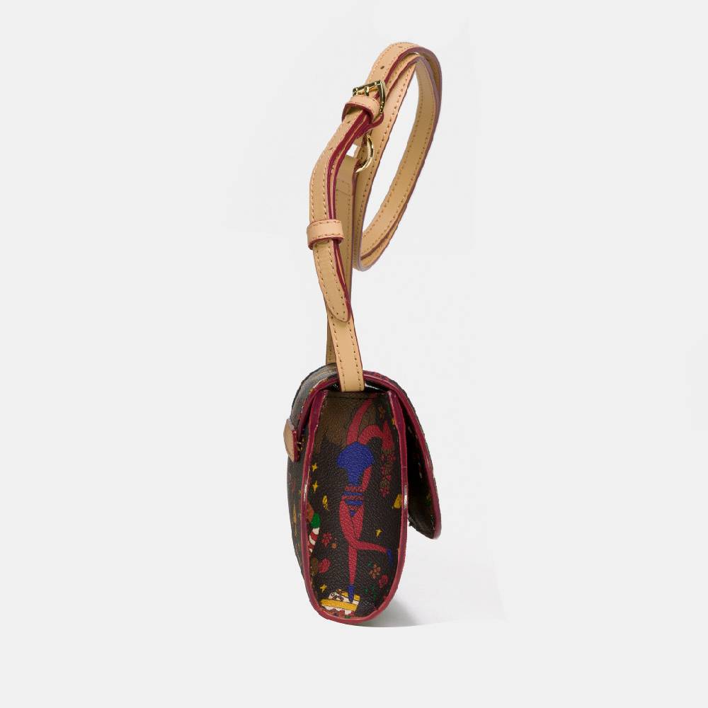 Piero Guidi PIERO GUIDI SLING BAG &CLUTCH "Aurora"/ TRACOLLINA Nuovo
