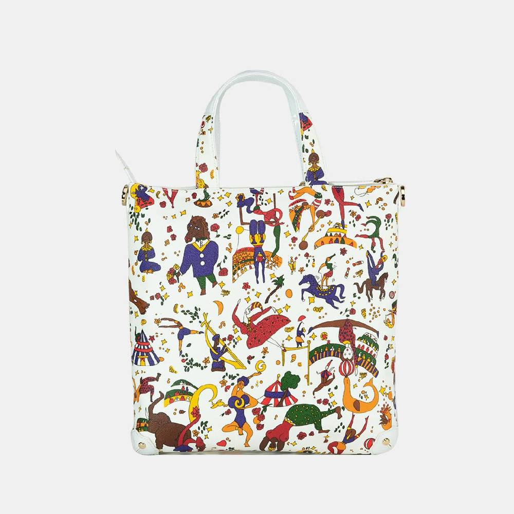 Piero Guidi PIERO GUIDI SATCHEL/TRACOLLA PIATTA CON MANICI Offerta Anniversario