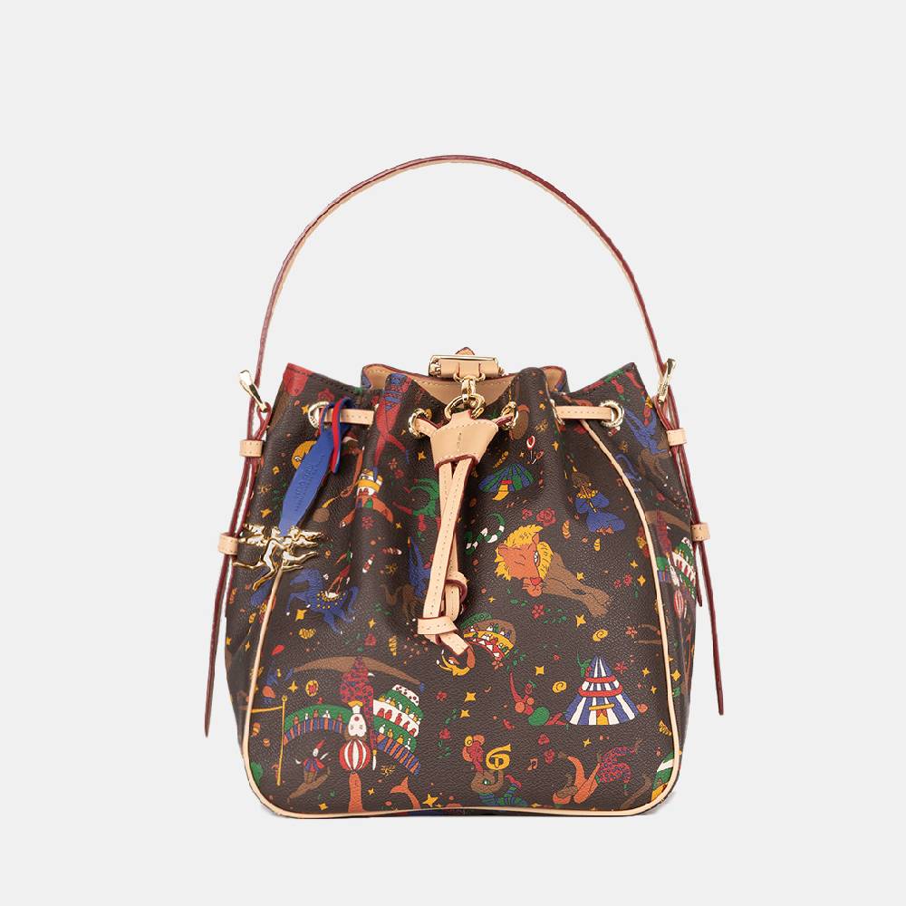 Piero Guidi PIERO GUIDI BACKPACK&BUCKET BAG "MANUELA"/ZAINO&SECCHIELLO In vendita