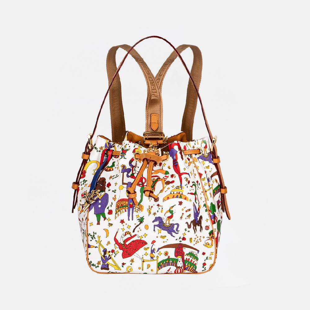 Piero Guidi PIERO GUIDI BACKPACK&BUCKET BAG "MANUELA"/ZAINO&SECCHIELLO Duty-free