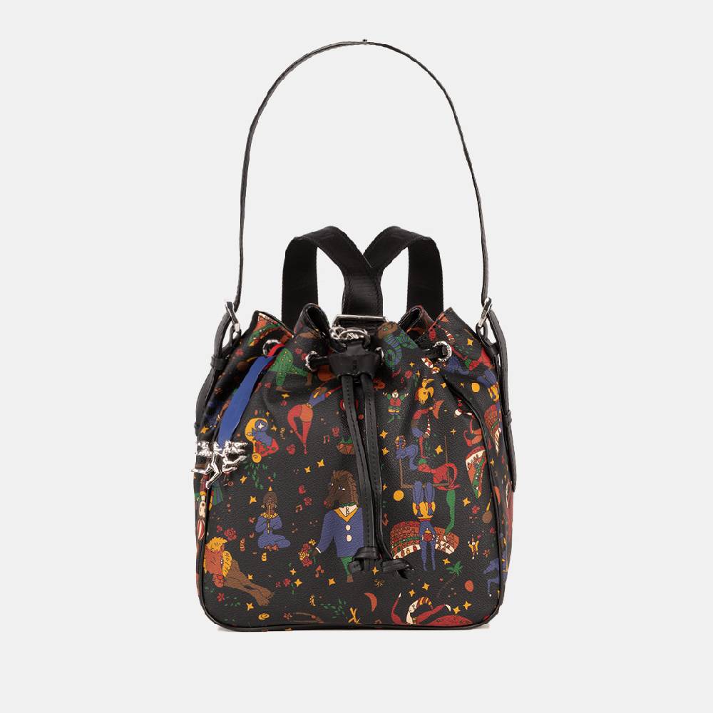 Piero Guidi PIERO GUIDI BACKPACK&BUCKET BAG "MANUELA"/ZAINO&SECCHIELLO Offerta Anniversario