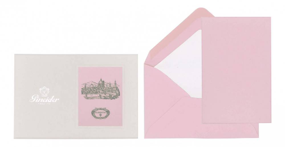 Pineider Set Biglietti Florentia Formato 4 Sconto