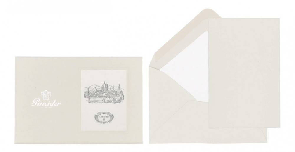 Pineider Set Biglietti Florentia Formato 9