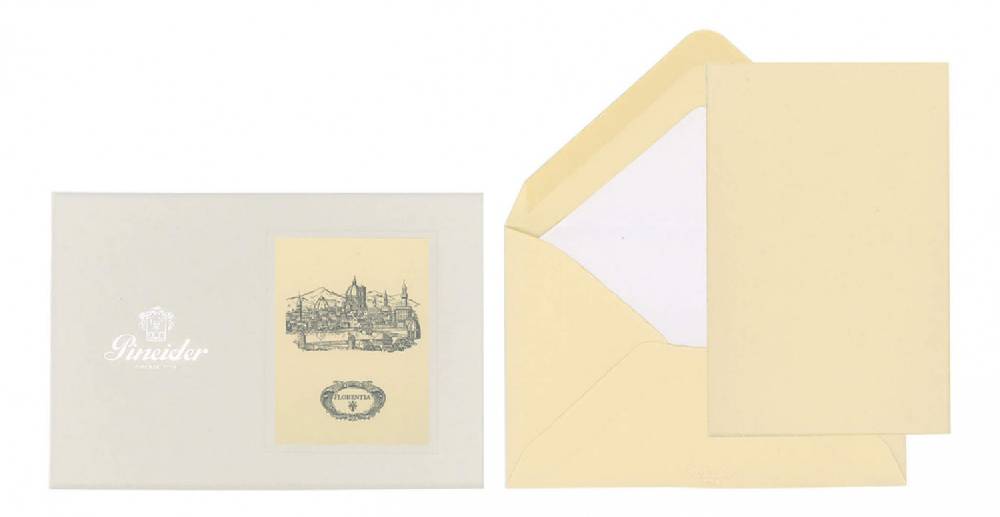Pineider Set Biglietti Florentia Formato 9 Online