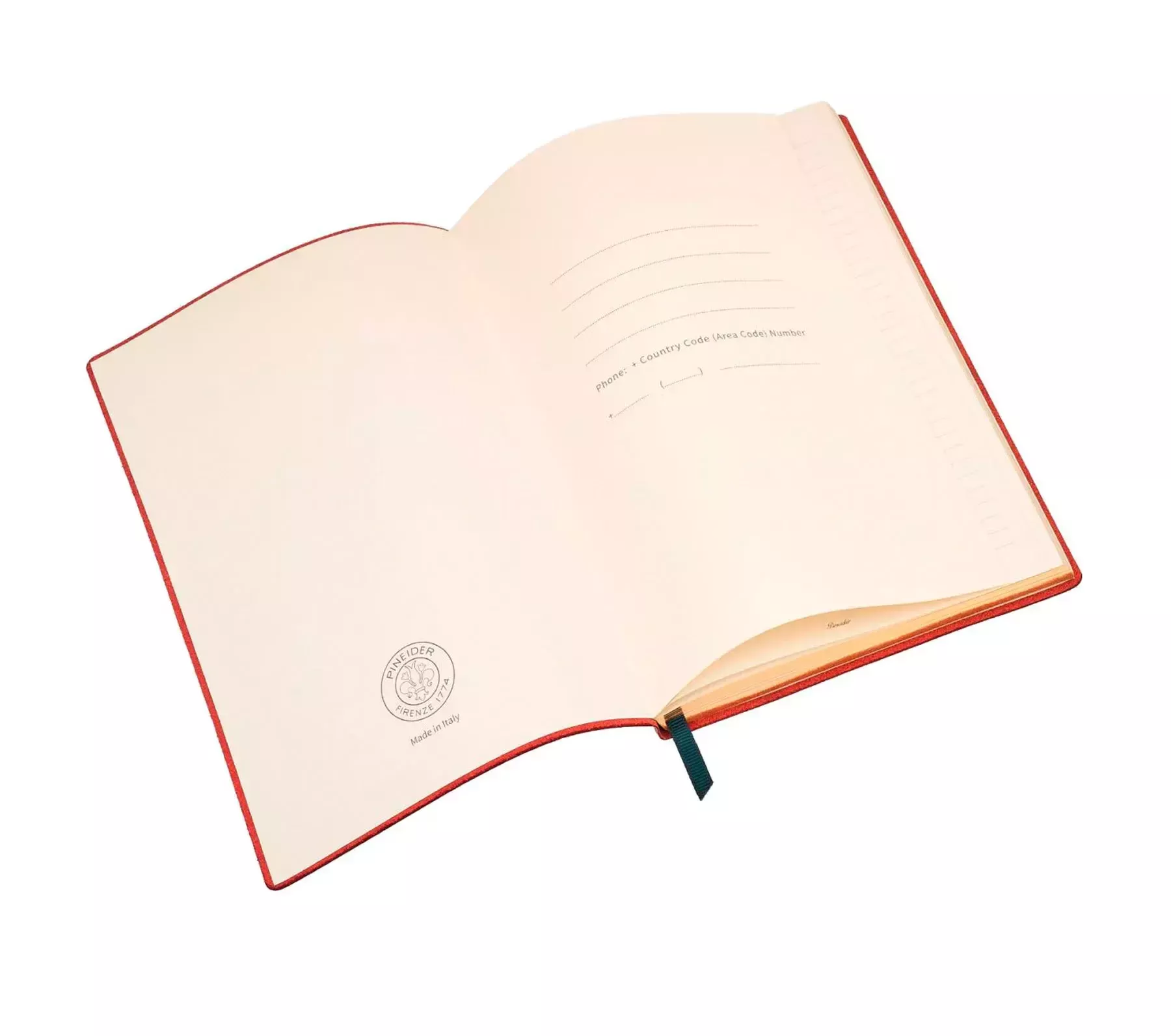 Pineider Notebook Milano Medio a righe Offerte