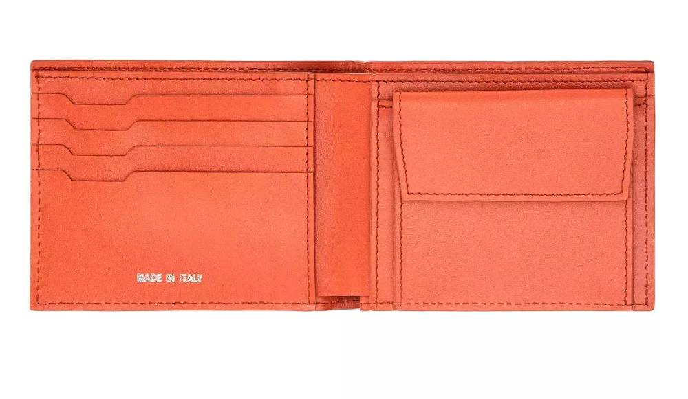 Pineider Portafoglio con porta monete in Bottalato Saldi Di Fabbrica