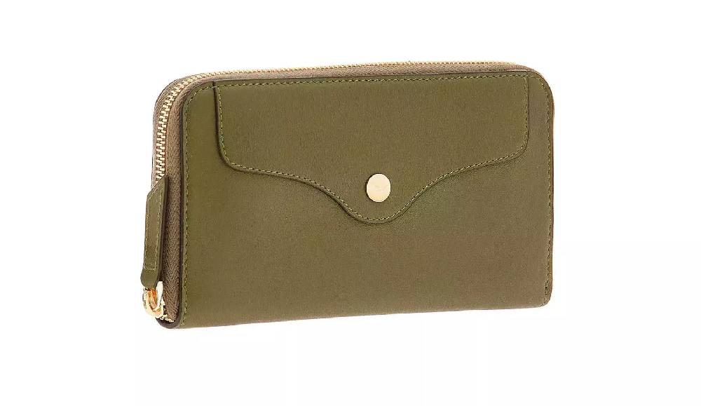 Pineider Portafoglio con zip in Metro Smooth Moda
