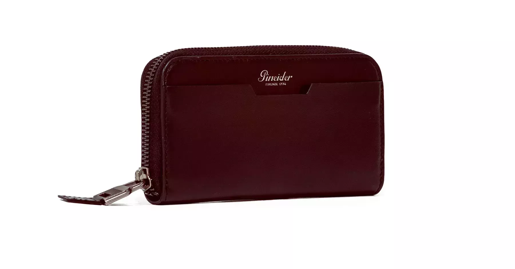 Pineider Astuccio con zip in Metro Smooth Nuovo