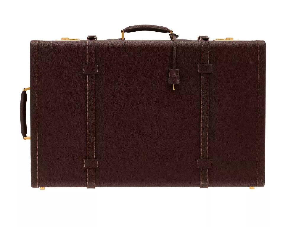 Pineider Passion Suitcase Big Grained Shopping Online