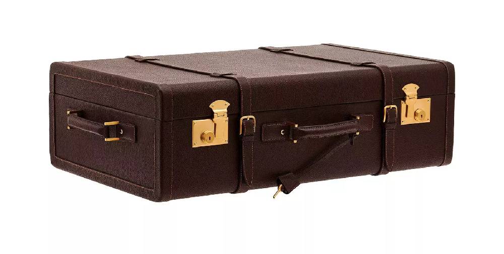 Pineider Passion Suitcase Big Grained Shopping Online